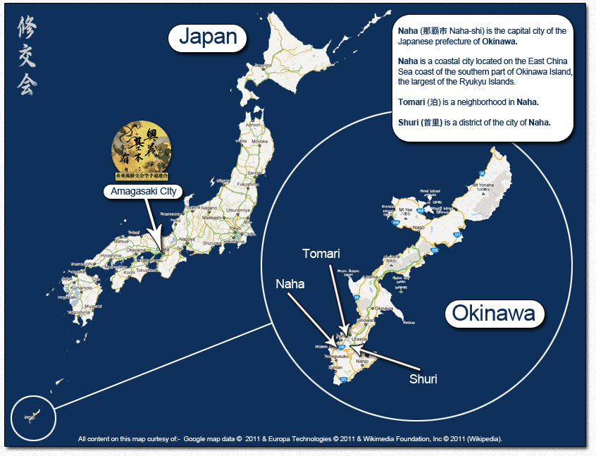 map okinawa